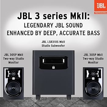 Amazon | JBL PROFESSIONAL 305P MkII パワードモニタースピーカー 1本