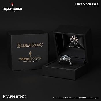 Amazon | ELDEN RING × TORCH TORCH 暗月の指輪 12号 円周 52.4mm