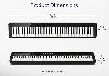 Amazon.com: Casio PX-S1100 Privia Digital Piano - Black Bundle