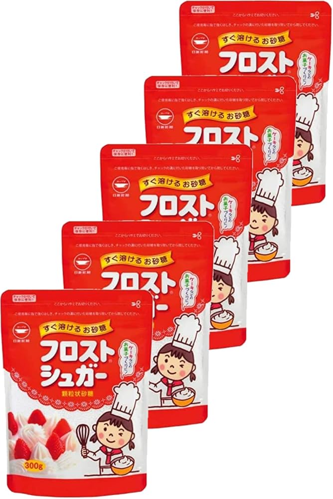 Amazon.co.jp: カップ印 フロストシュガースタンドパック (300g) 5袋