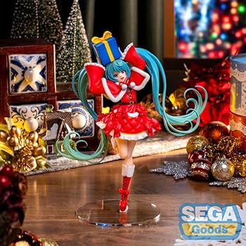 Amazon.co.jp: セガ 初音ミク クリスマス 2024 Ver.Fig.19cm 初音ミク