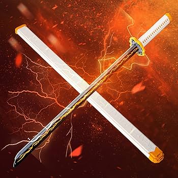 Amazon.co.jp: SATHIBI 善逸 鬼剣 組み立てセット、39インチ 鬼剣