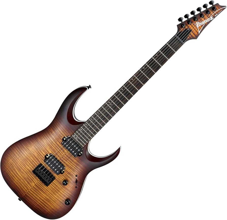 Amazon.com: Ibanez RGA Series RGA42FM - Dragon Eye Burst Flat