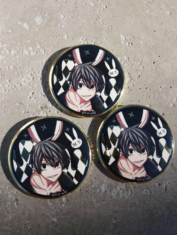 Amazon.co.jp: 桃源暗鬼 メディコス popup 缶バッジ イ バニー セット