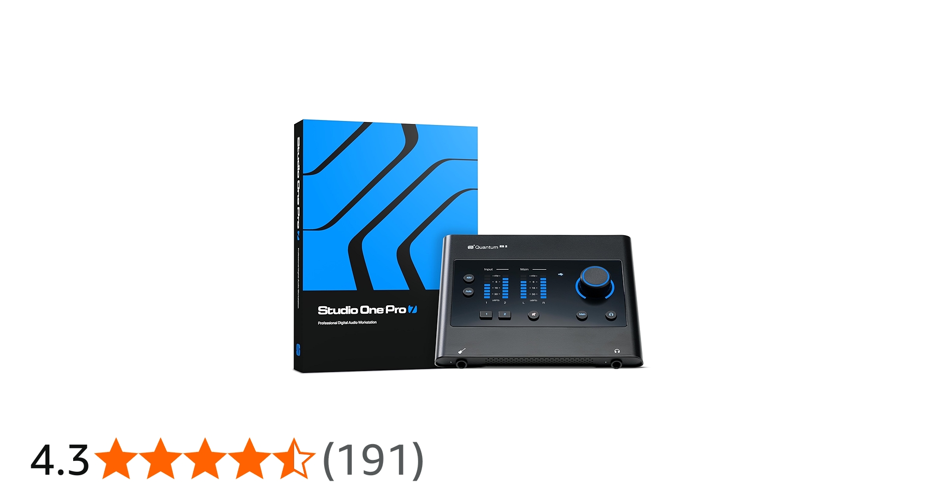 PreSonus Quantum ES 2 USB-C Audio Interface with Studio One Pro