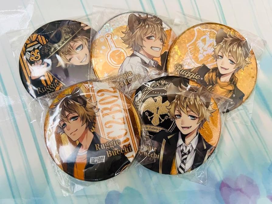 Amazon | ツイステ namco限定缶バッジ ナムコ缶 ラギーブッチ | バッジ