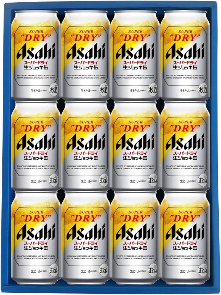 Amazon.co.jp: 【ギフト用】アサヒ スーパードライ 生ジョッキ缶