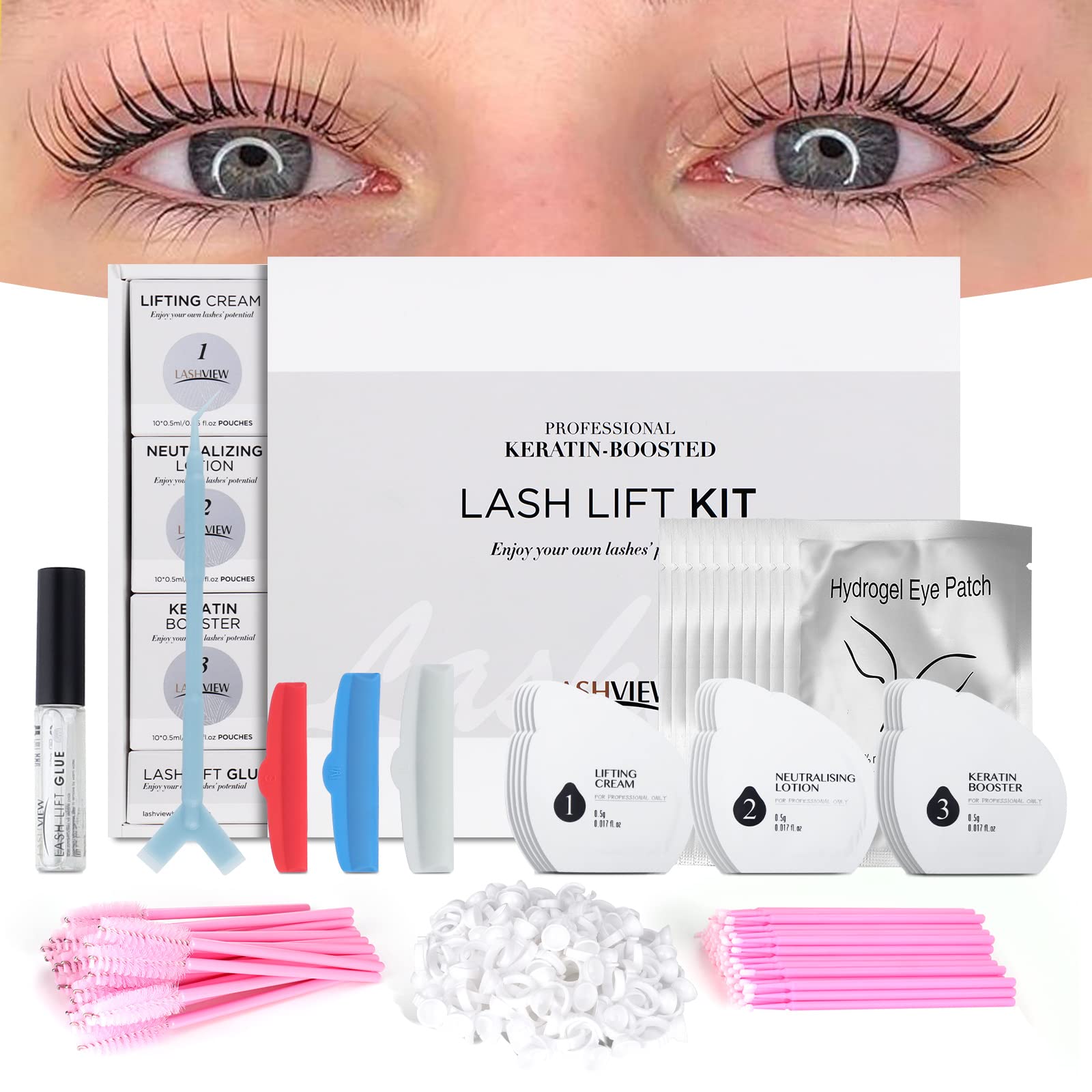 Amazon.com: LASHVIEW Lash Lift Kit,Lash Lift,Professional Eyelash