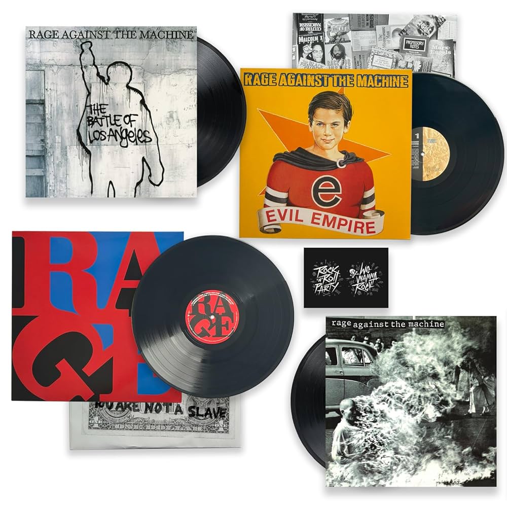 Amazon.com: Rage Against The Machine Vinyl Collection: Debut Album