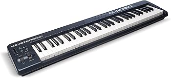Amazon.co.jp: M-Audio USB MIDIキーボード 61鍵 ピアノ音源ソフト付属