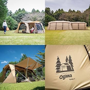 Amazon.co.jp: ogawa(オガワ) キャンプ アウトドア トンネル型テント