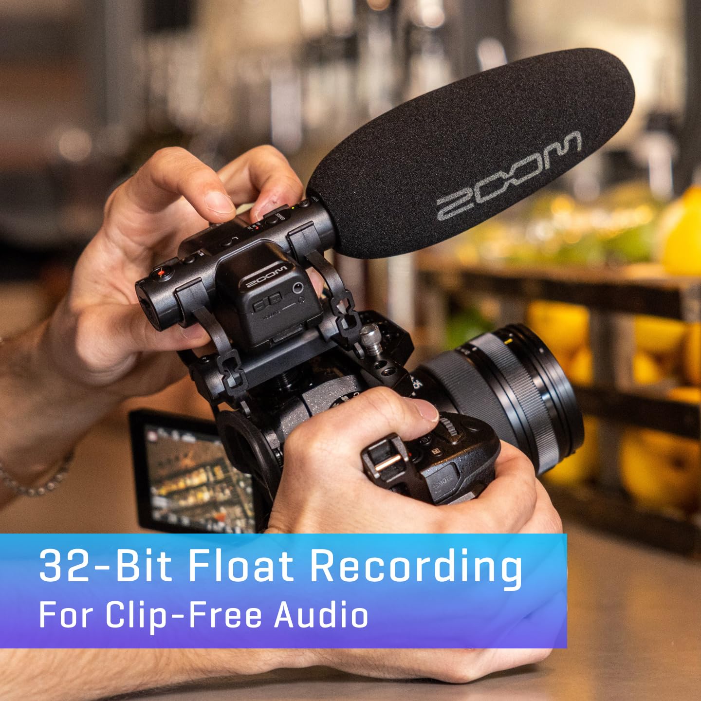 Amazon.com: Zoom M3 MicTrak Stereo On-Camera Shotgun Microphone