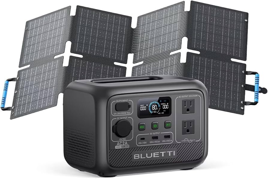 Amazon.com : BLUETTI Solar Generator AC2A with 60W Solar Panel