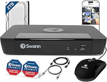 Amazon.co.jp: 【日本正規代理店】Swann セキュリティカメラ 8CH 4K