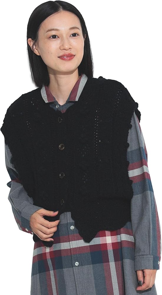 Amazon | [ビームスボーイ] ニットベスト アラン カーディガン ベスト