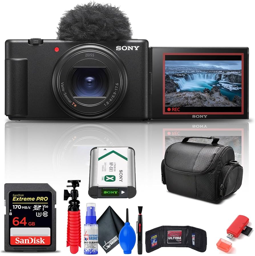 Amazon.com : Sony ZV-1 II Vlog Camera for Content Creators and