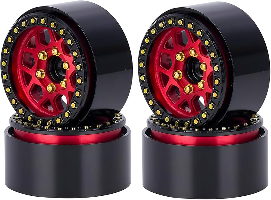 Amazon | 1.9クローラーホイール、4個 378g マイナスオフセット-3.1mm