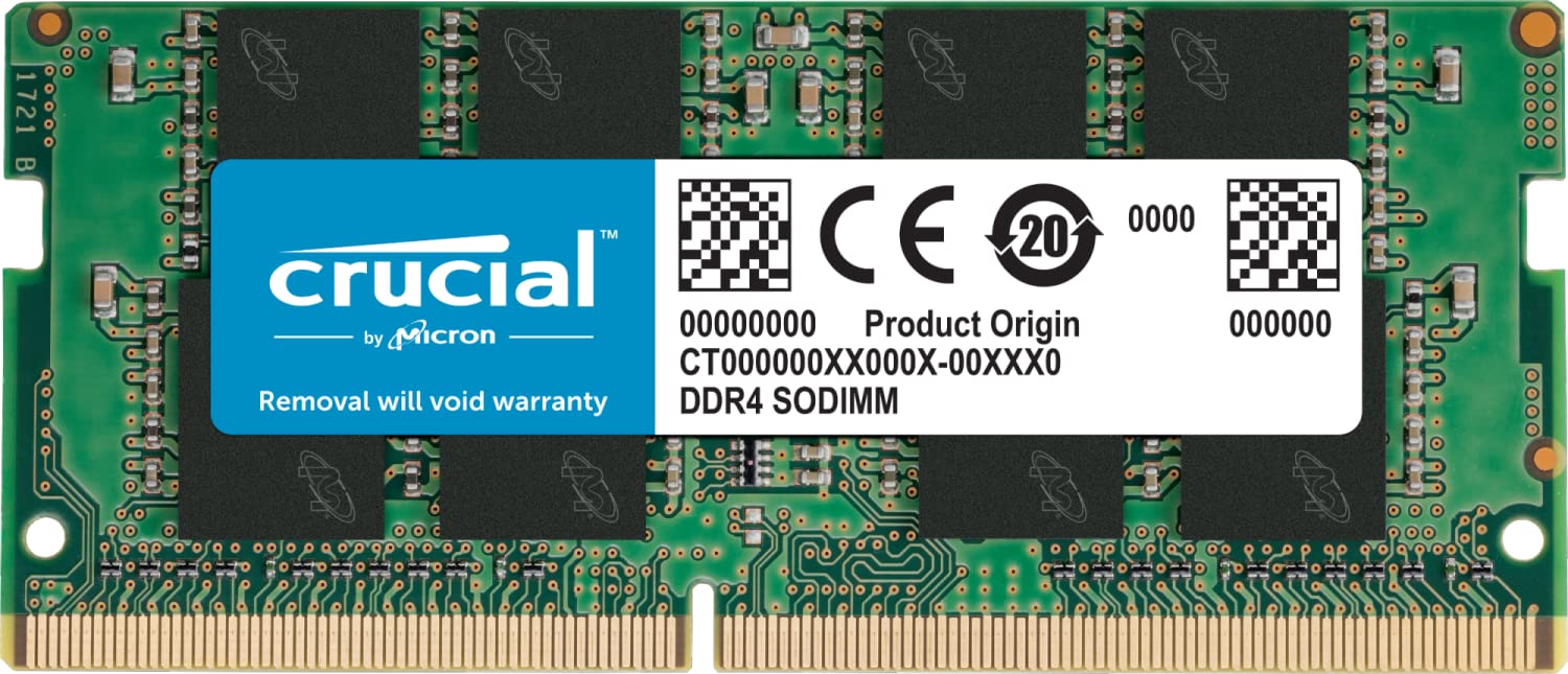 Crucial CT16G4SFD832A DDR4 3200MHz CL22 1.2V Non-ECC SODIMM