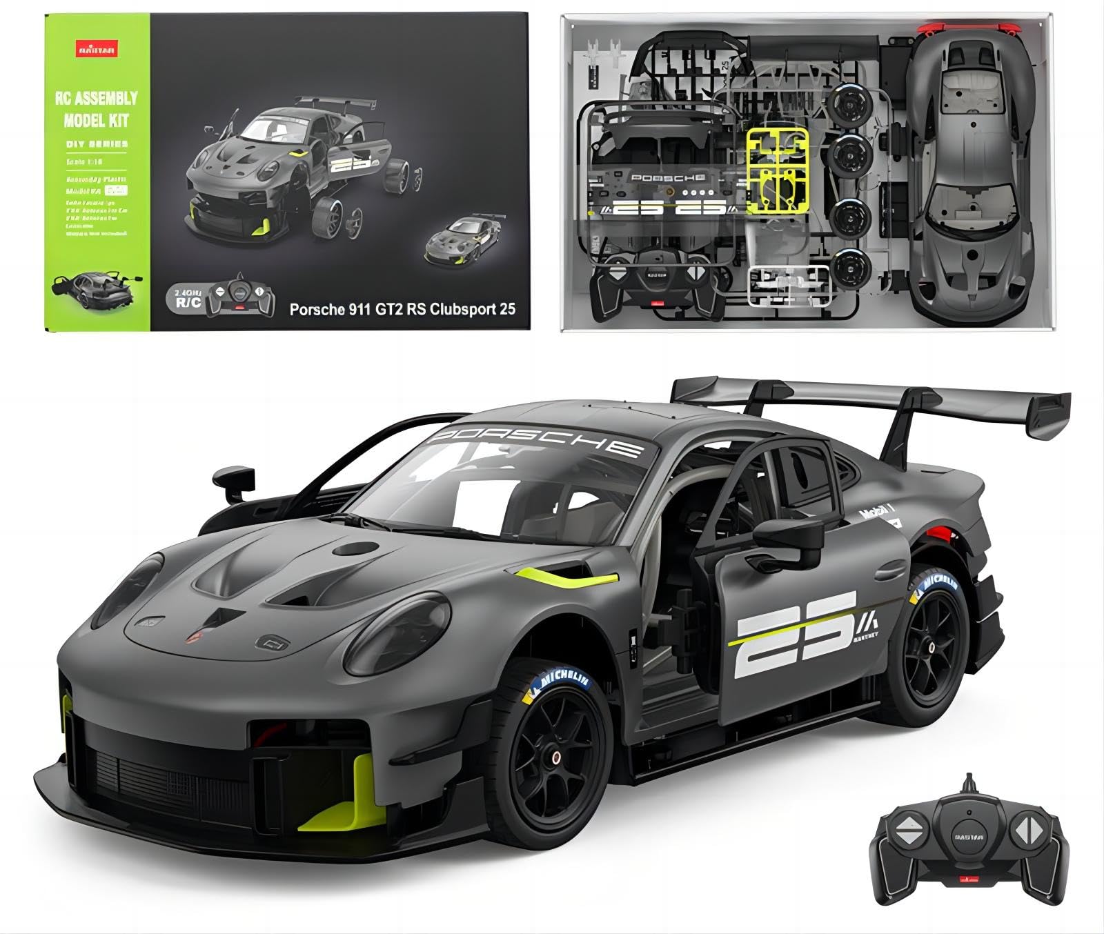 Amazon.co.jp: RASTAR 99600 1/18 ポルシェ 911 コレクタブルRCカー
