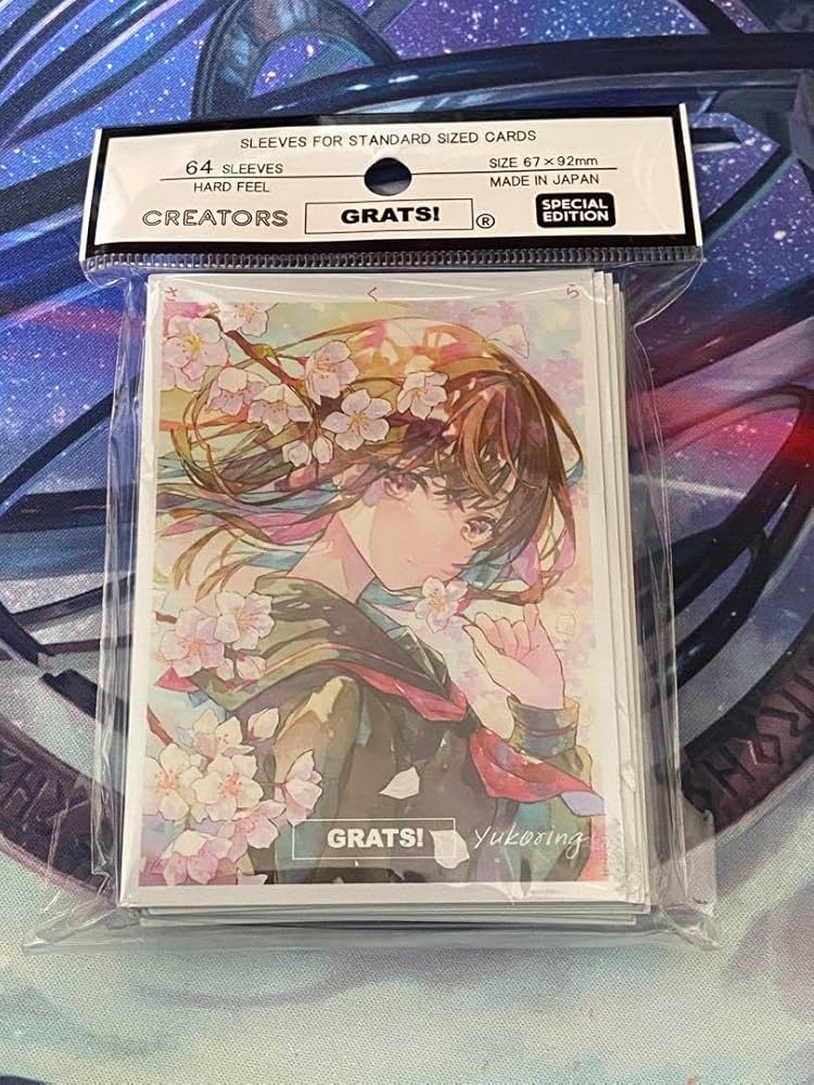 GRATS! グラッツ スリーブ 優子鈴 ゆこりん 4個セット GRATS! 優子鈴