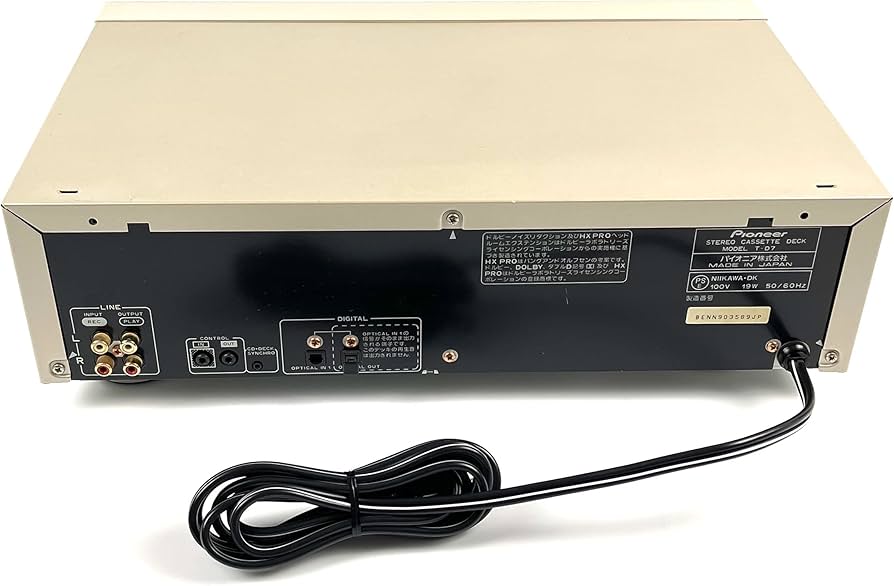 Amazon.co.jp: パイオニア 3ヘッドシングルカセットデッキ T-D7 : 家電