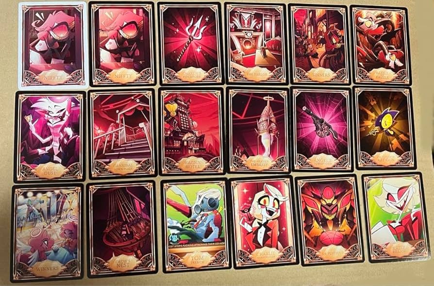 Amazon.co.jp: hazbin hotel ハズビンホテル ニフティ foil カード 他