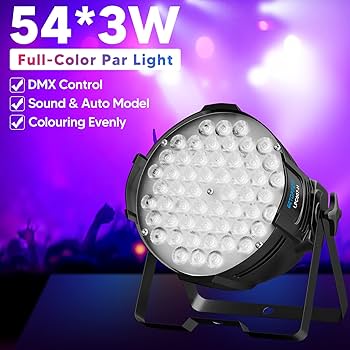 Amazon.com: Betopper Strobe Light - Stage Lights Par Light 54x3W