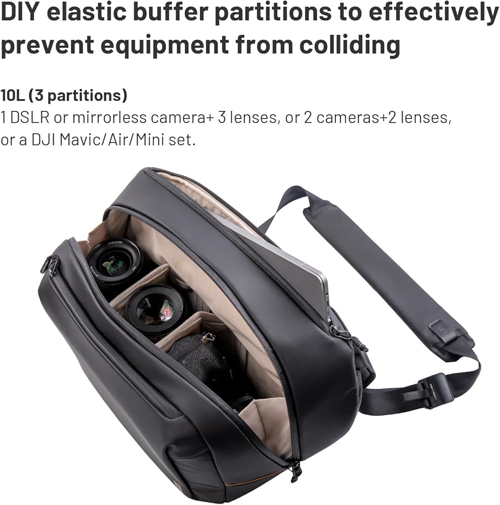 Amazon.com : PGYTECH OneGo Solo V2 10LCamera Sling Bag+Tech