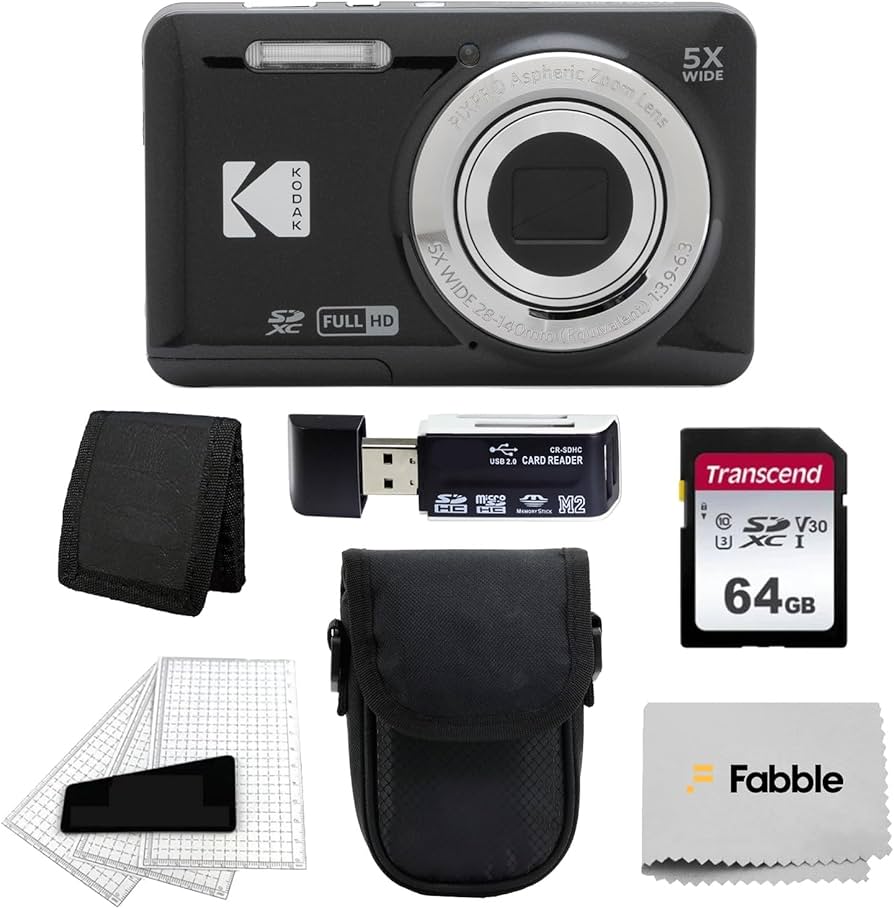 Amazon Canada: Kodak PIXPRO FZ55 Digital Camera (Black) + Black