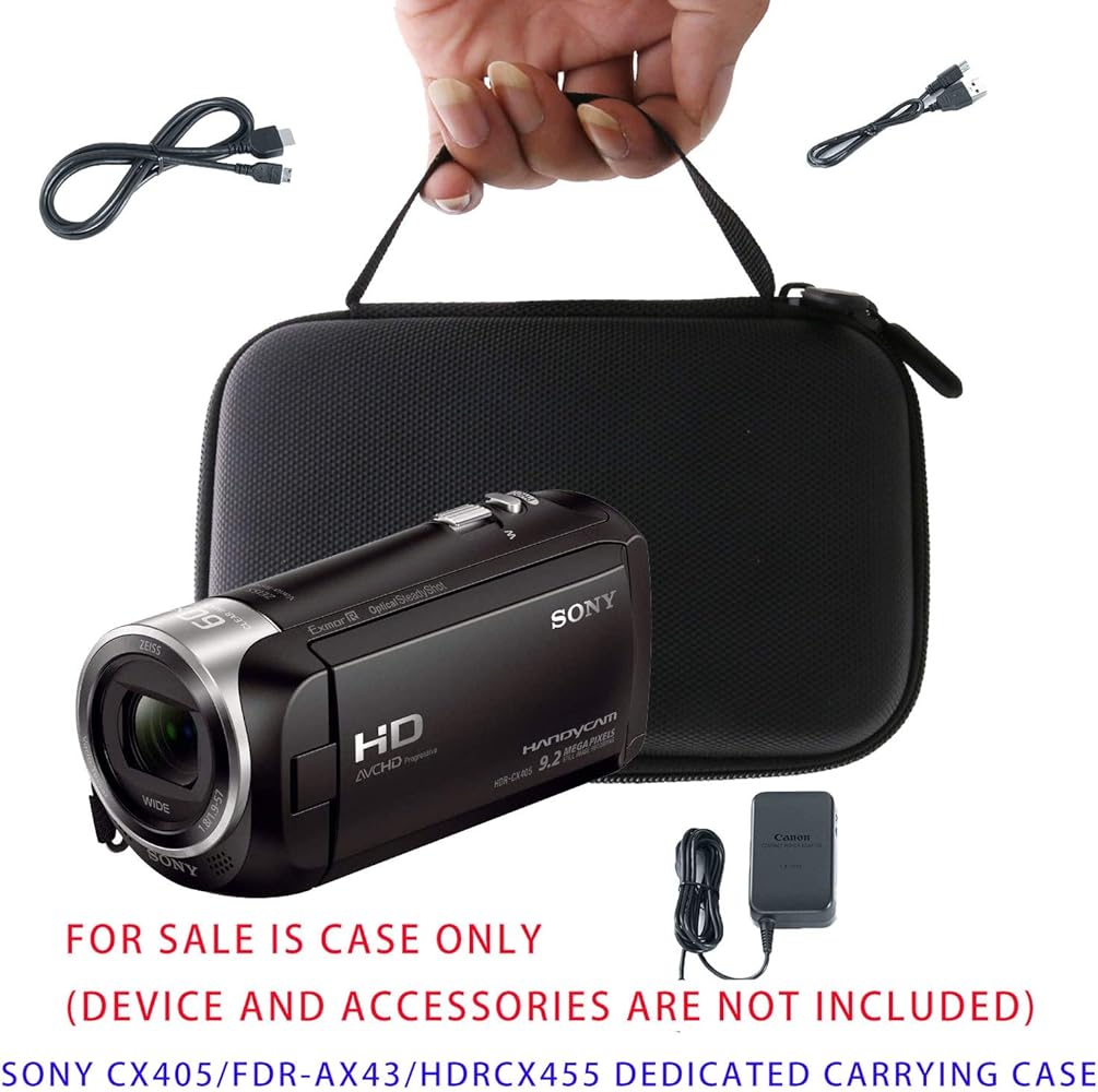 Amazon.co.jp: ビデオカメラHDR-CX470/HDR-CX680 保護収納ケース