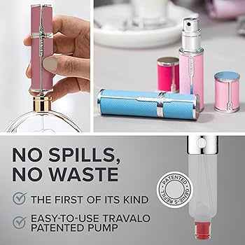 Amazon.com: Travalo Milano Perfume Atomizer - Leak-Proof and TSA