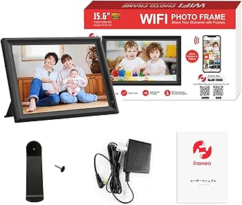Amazon.co.jp: FRAMEOデジタルフォトフレーム 15.6 インチ デジタル