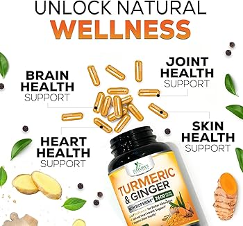 Amazon.com: Turmeric Curcumin Supplement 2600mg - 95% Curcuminoids