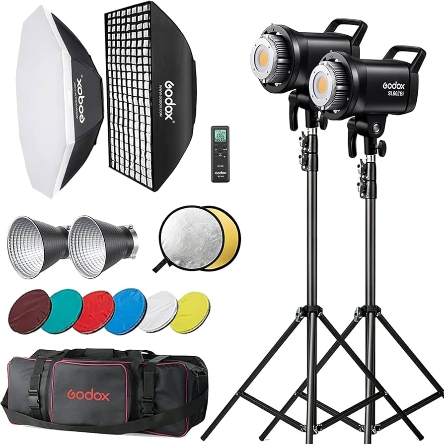 Amazon.com : Godox SL60II-Bi LED Video Light Kit, Continuous