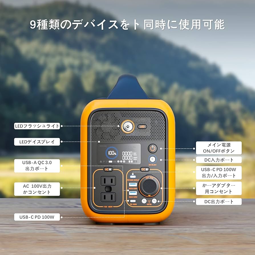 Amazon.co.jp: RUNHOOD バッテリー交換式 ポータブル電源 RALLYE600
