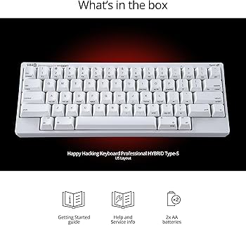 Amazon.com: HHKB - Happy Hacking Keyboard Professional Hybrid Type