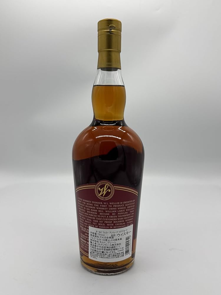 Amazon.co.jp: オールド ウェラーアンティーク 107 750ml 53.5度 Old