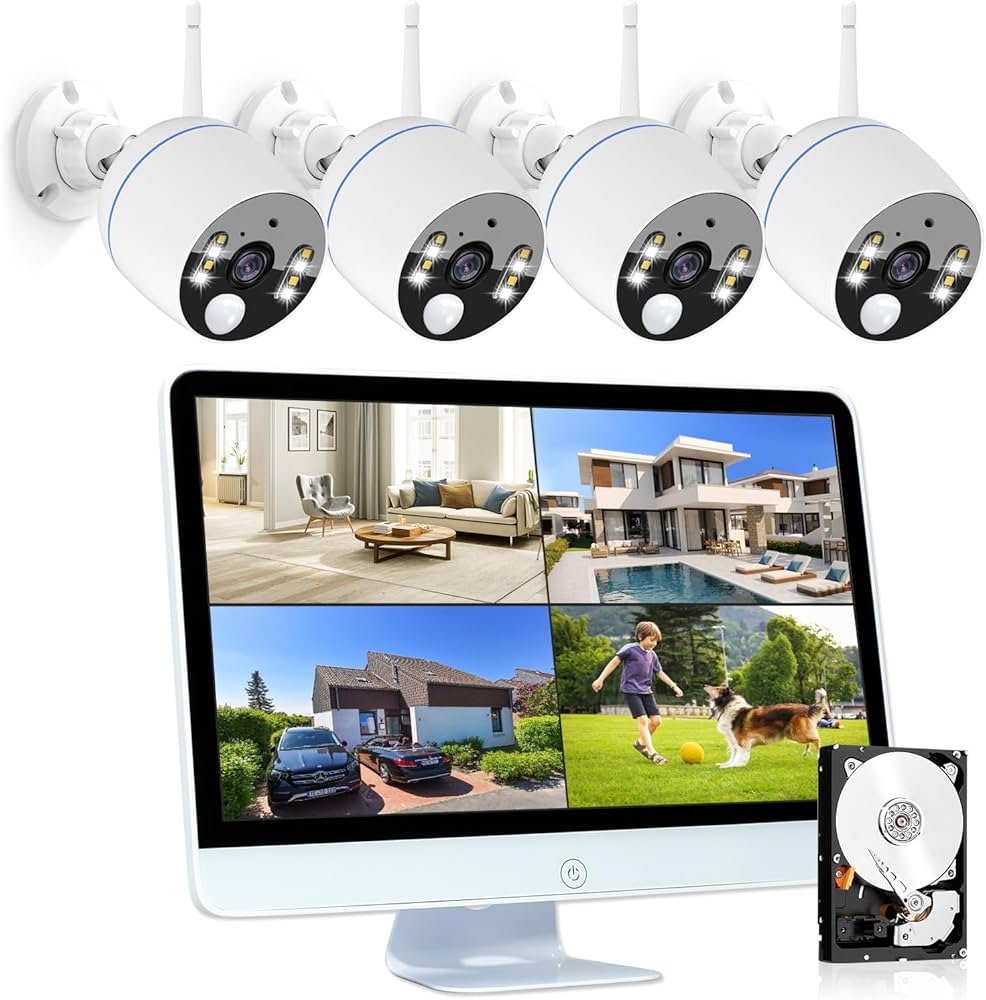 Amazon.co.jp: 【500万高画素広角撮影】防犯カメラ ワイヤレス 屋外 12