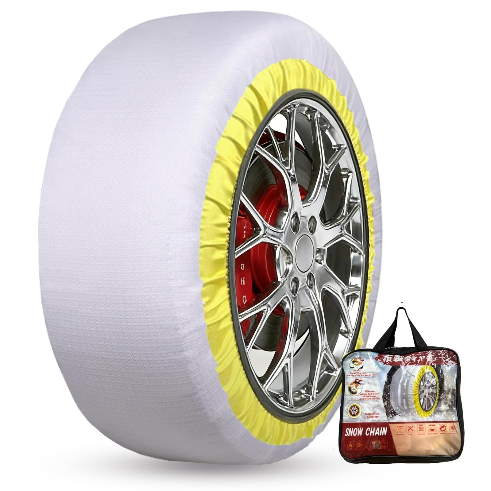 Amazon.co.jp: タイヤチェーン 布製「チェーン規制適合」スノー
