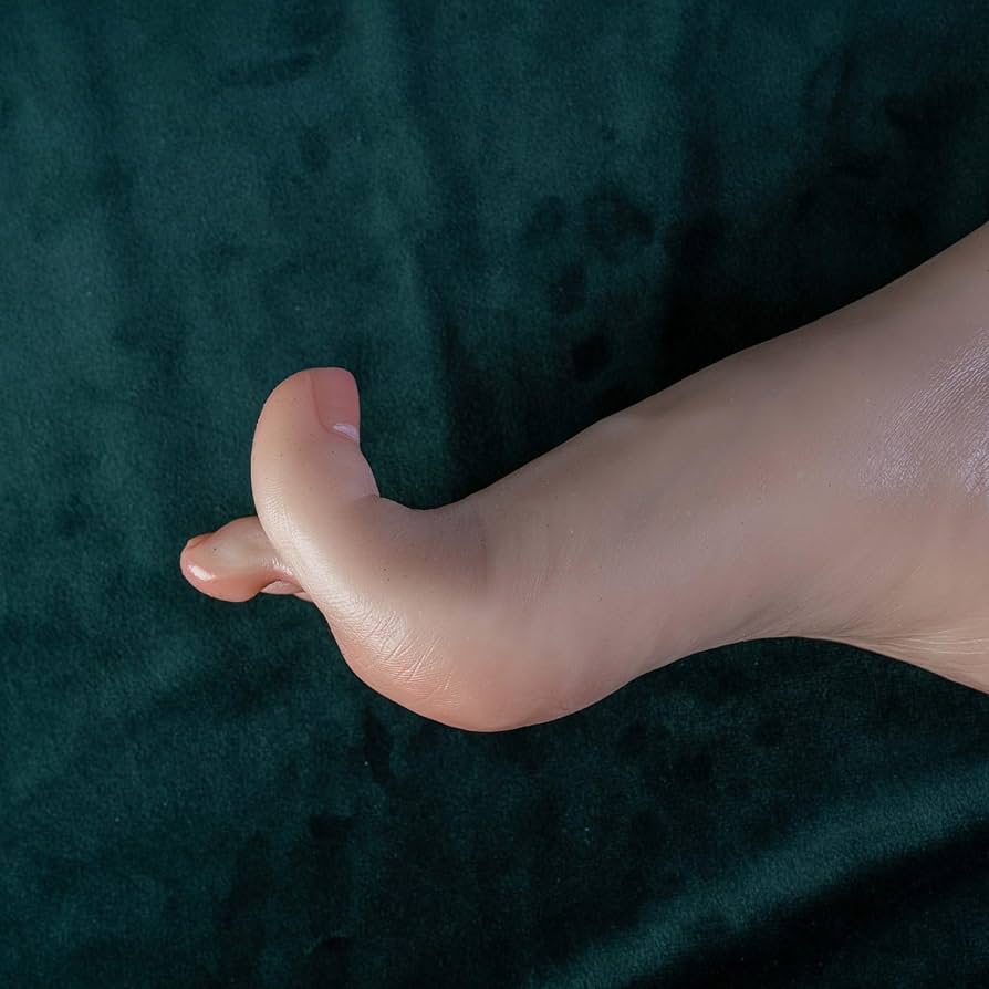 Amazon.co.jp: 等身大 1/1 シリコン製 フットモデル 23.5CM 脚模型