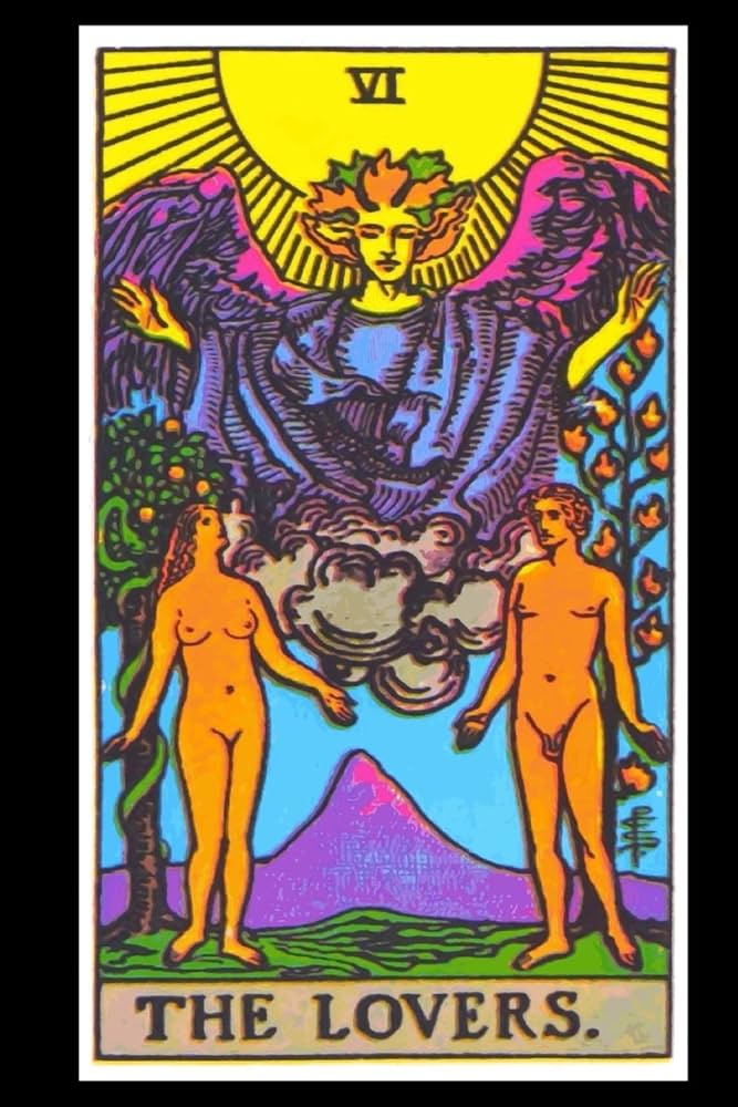 Lovers Tarot Card Visionary Journal: Mojo: 9781718977877: Amazon
