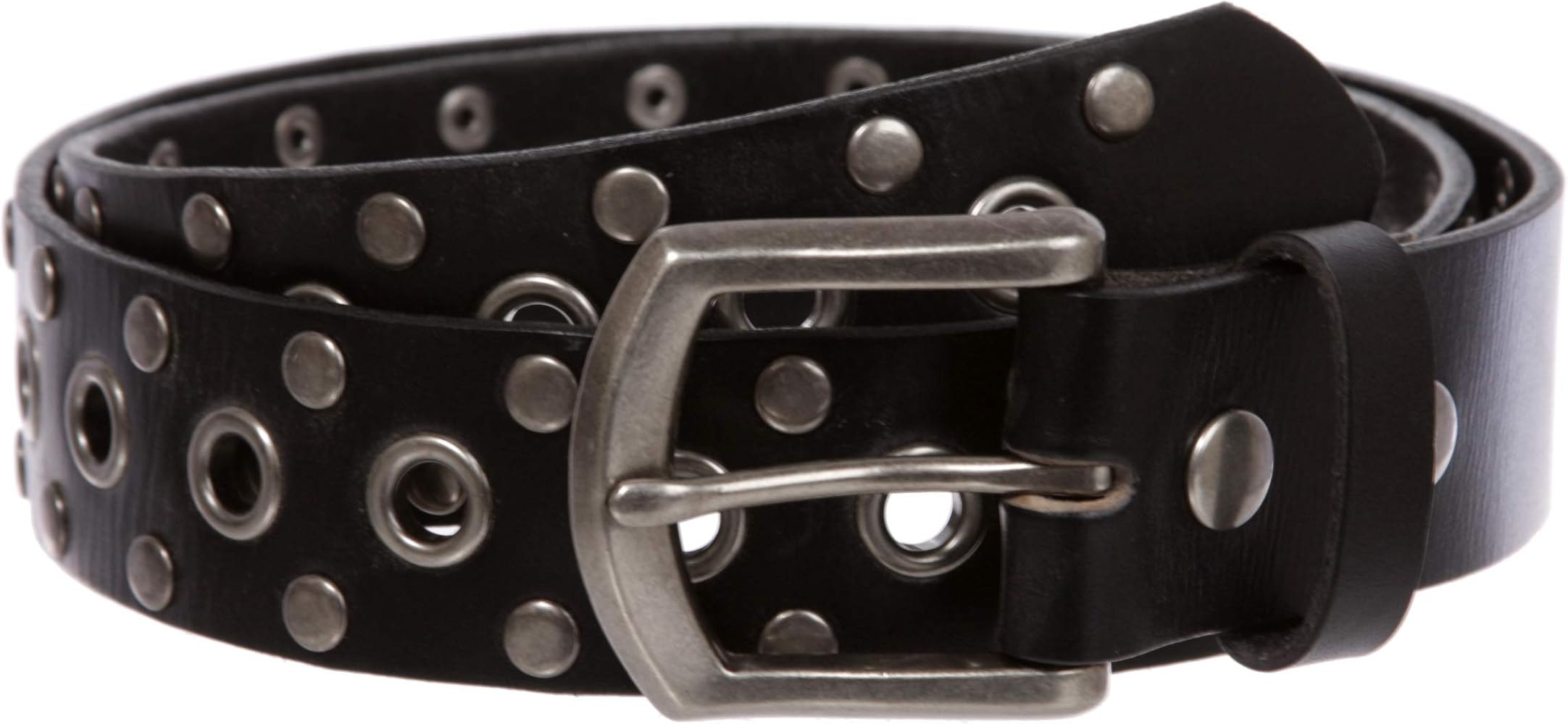 Beltiscool Casual Riveted Studded Grommets & Studs Solid Leather