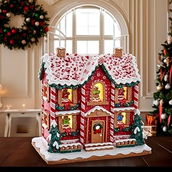 Amazon.com: Kurt S. Adler 9.5-Inch Battery-Operated Gingerbread