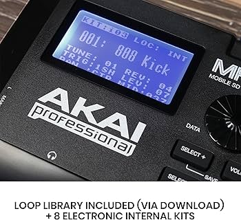 Amazon.com: Akai Professional MPX8 - Portable Sample Pad