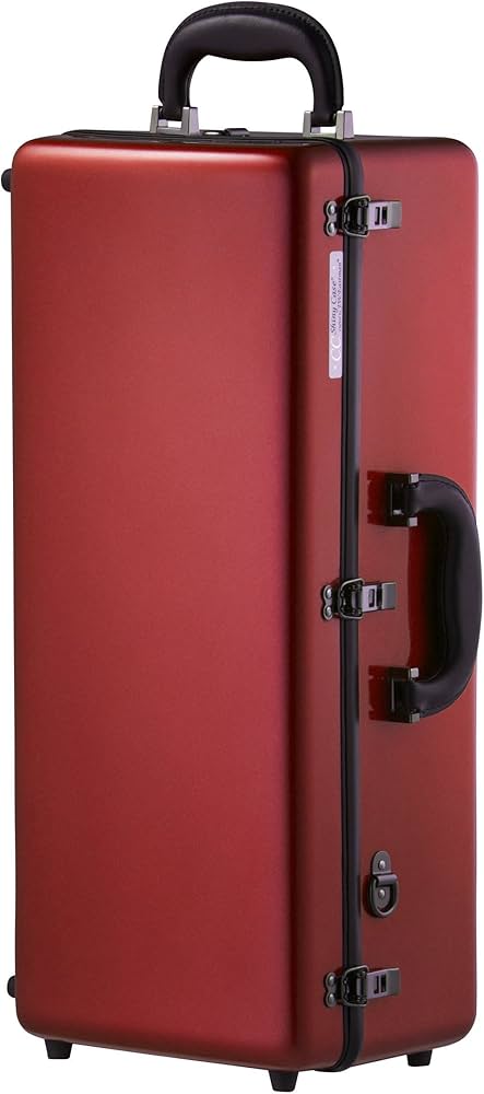 Amazon | C.C.シャイニーケースII トランペット用 ダブル レッド CC2