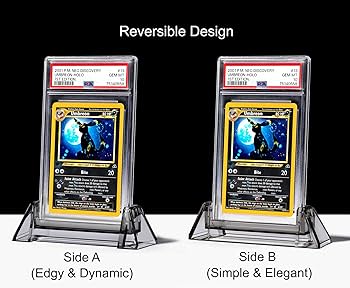 Amazon.co.jp: PSAアクリルスタンドクリア/グレードカードディスプレイ