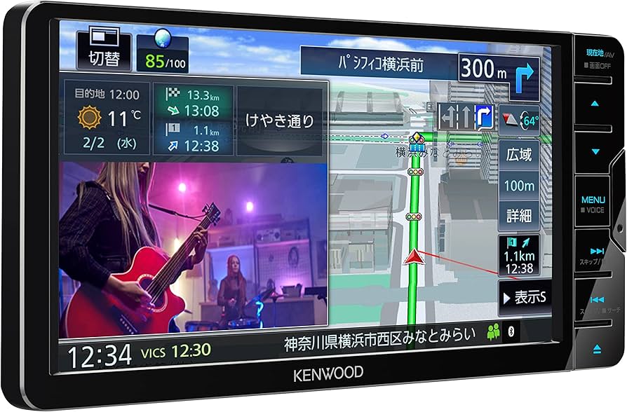 Amazon | ケンウッド カーナビ 彩速 7インチワイド MDV-S709W ハイ