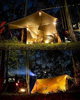 Amazon | OneTigris ROCDOMUSハンモックオーニング＆ホットテント 2.0