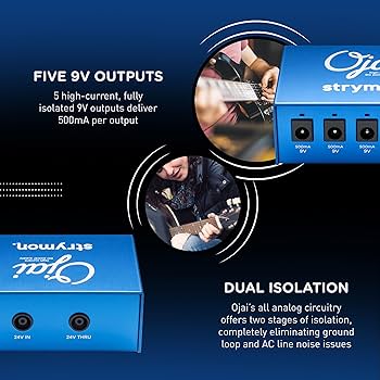 Amazon.com: Strymon Ojai Guitar Effects Pedal Power Supply For
