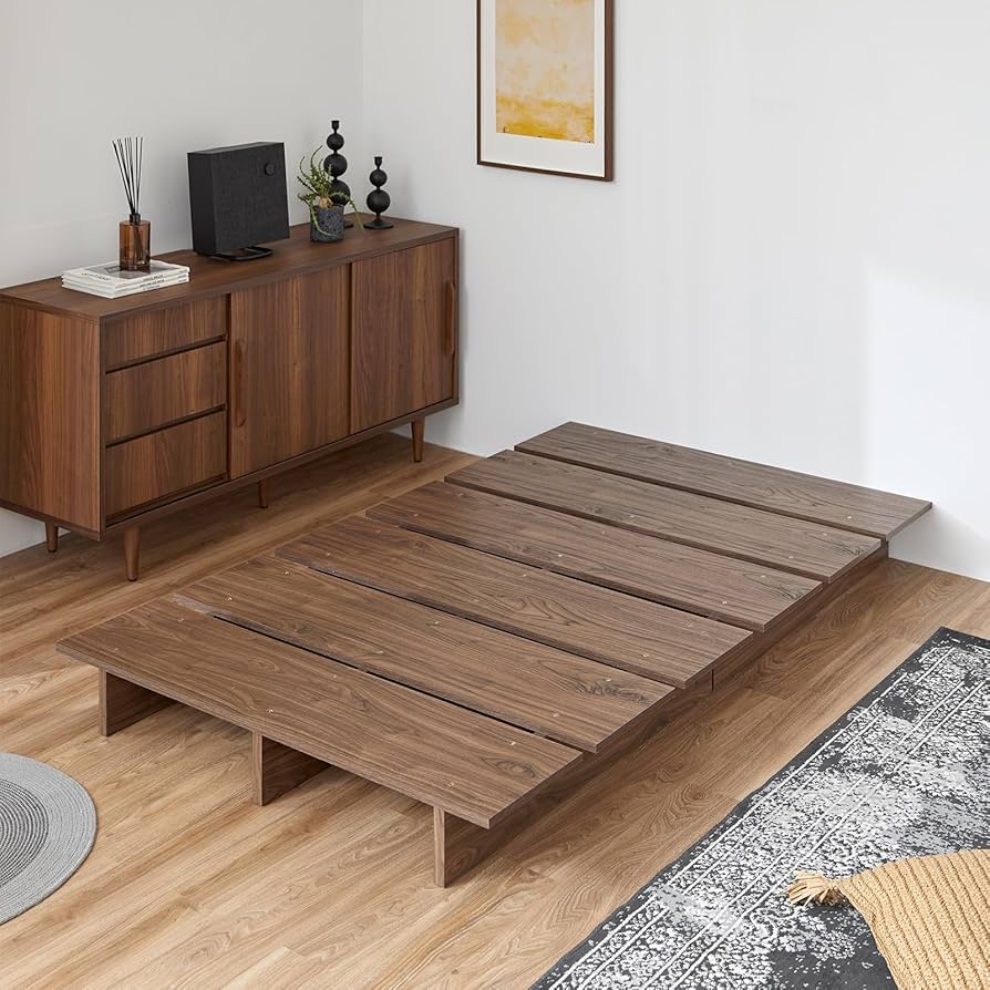 Amazon｜LOWYA ロウヤ ベッド ベッドフレーム ロータイプ ローベッド